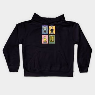 Creepy Comic Kids Kids Hoodie